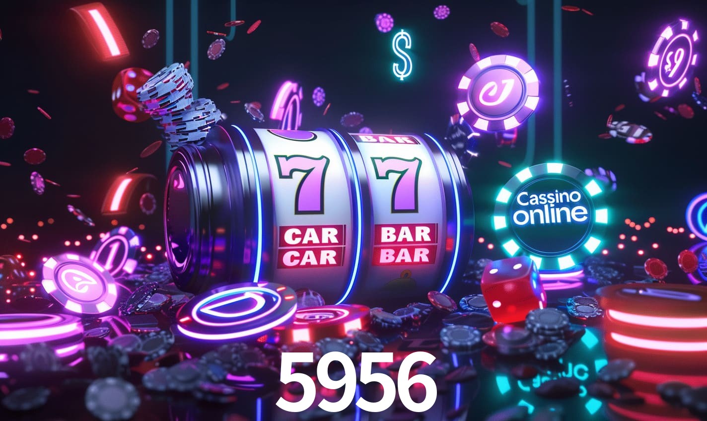 5956