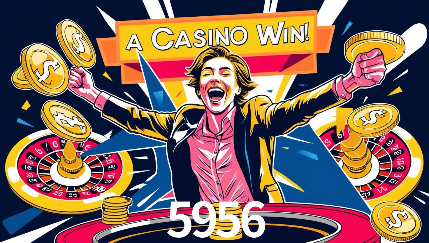 5956